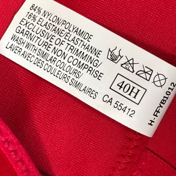 ⭐ NWT Fit Fully Yours Maxine Moulded Bra • Hot Red • Multi-Size Listing ⭐ - Picture 4 of 7